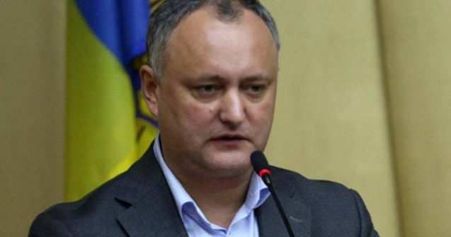 Presedintele Igor Dodon a fost suspendat din functie