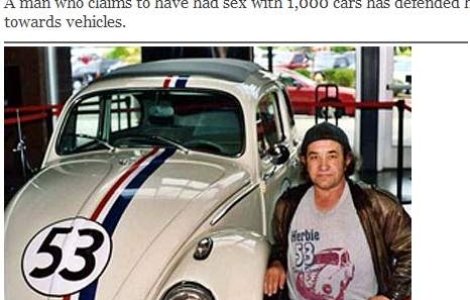 Barbatul care a facut sex cu 1.000 de masini