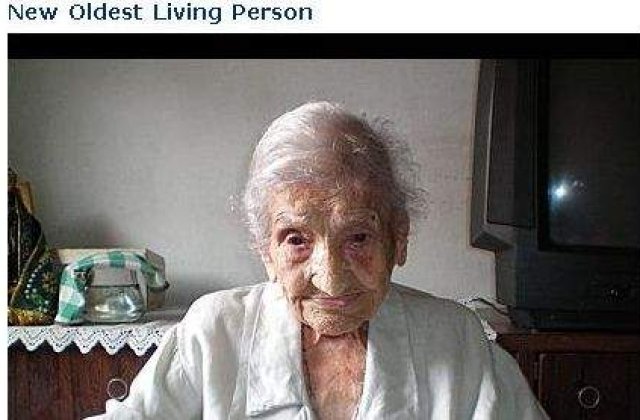 Cea mai in varsta persoana din lume