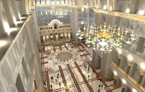 Cum va arata Catedrala Mantuirii Neamului dupa finalizarea lucrarilor