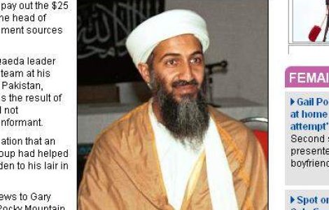 Cui da SUA recompensa de 25 de milioane de dolari pentru capul lui ben Laden?