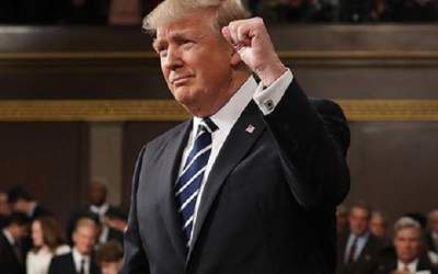 Trump, primul presedinte...