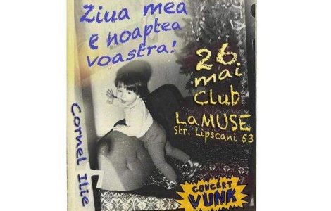 Cornel Ilie isi face cadou de ziua sa ... un concert