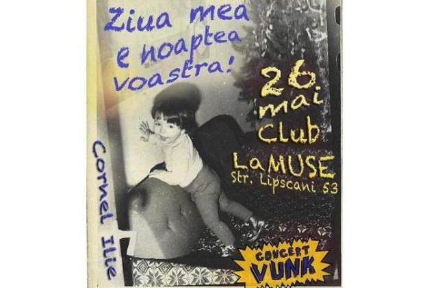 Cornel Ilie isi face cadou de ziua sa ... un concert