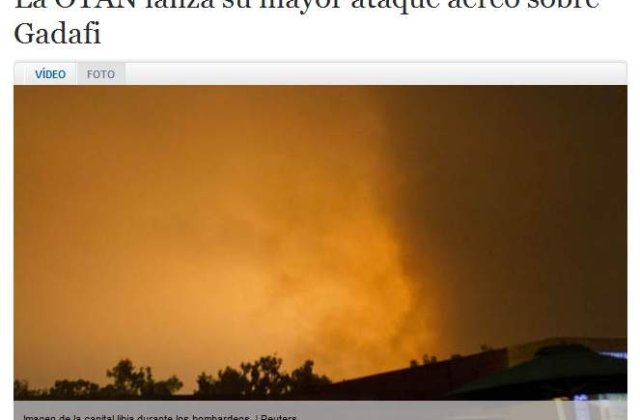 [VIDEO] NATO si-a lansat cel mai puternic atac in Libia