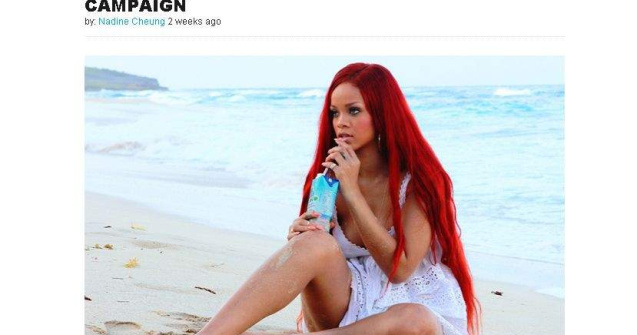  Video  Madonna si Rihanna vand apa din nuca de cocos