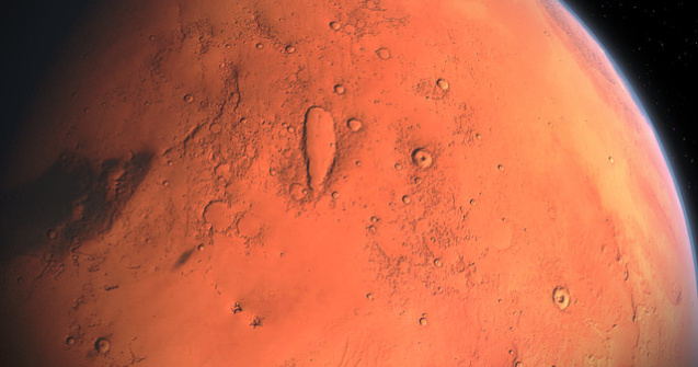 Descoperirea facuta de NASA in scoarta planetei Marte