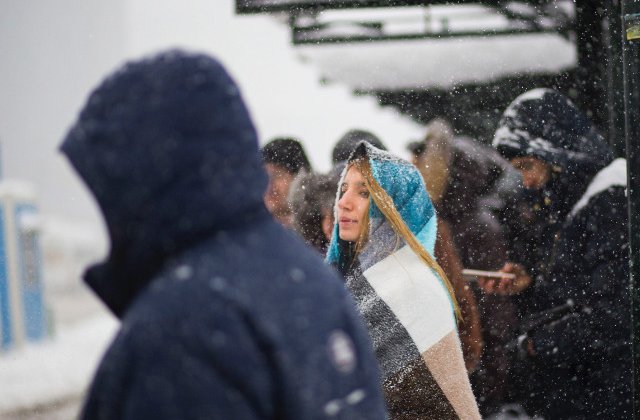Informare meteo: Vant, lapovita, ninsoare si vreme rece, pana duminica dupa-amiaza