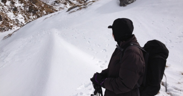 Un barbat a fost surprins de o avalansa in Masivul Bucegi