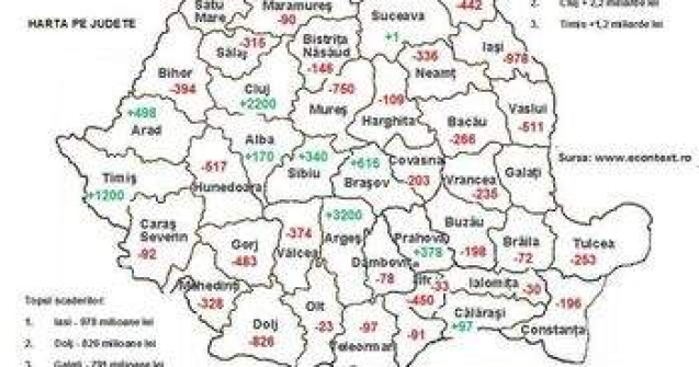 Ce a lasat criza in urma? Harta saraciei in Romania