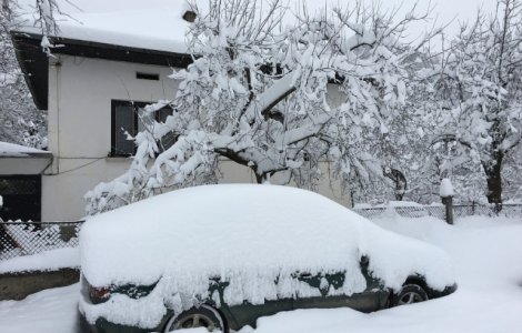 Atentionare de calatorie MAE pentru Bulgaria: Cod galben de ninsori pentru 8 regiuni