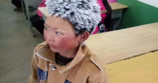 A mers 4.8 kilometri prin ger pentru a ajunge la scoala