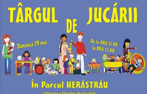 Targ de jucarii in Herastrau