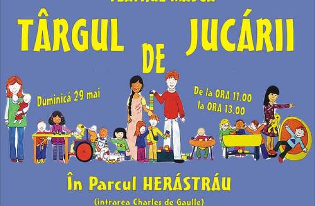 Targ de jucarii in Herastrau