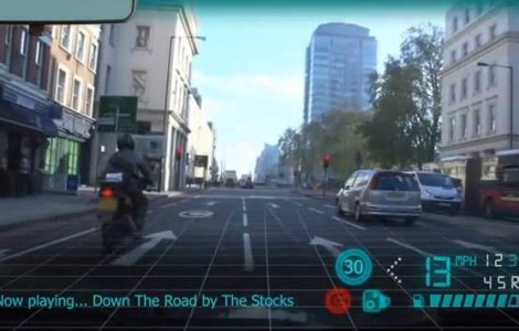 Iata cum ar putea arata parbrizul viitorului