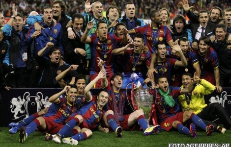  Video  FC Barcelona, noua campioana a Europei