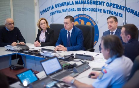 Fifor - apel la cetateni: In caz de noi ninsori, sa evite drumurile sau sa se deplaseze cu masinile echipate corespunzator