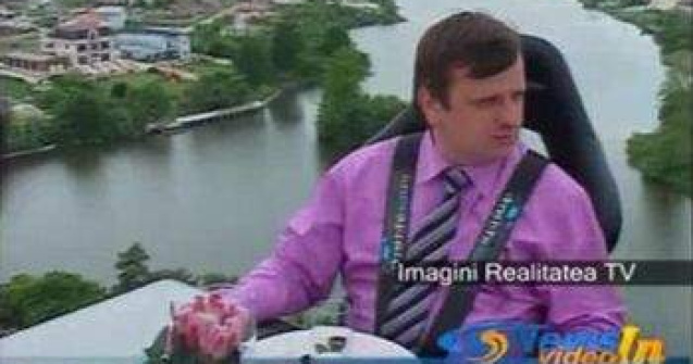  Video  Restaurantul in aer, ultima moda in Romania