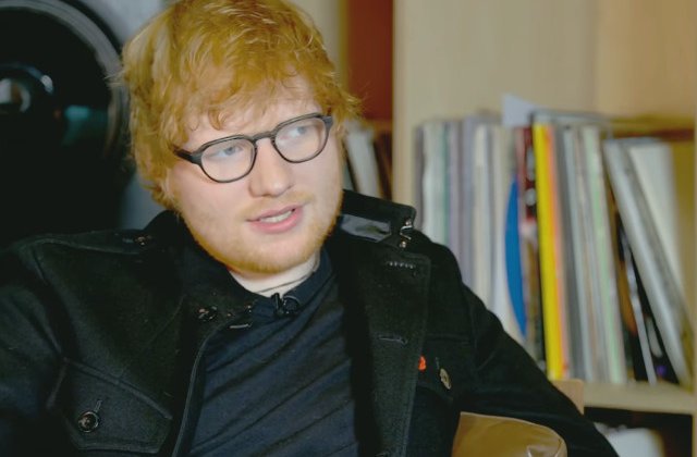 Artistul britanic Ed Sheeran a anuntat ca s-a logodit / FOTO