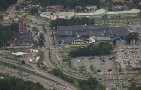 Bomba cu ceas in Ikea