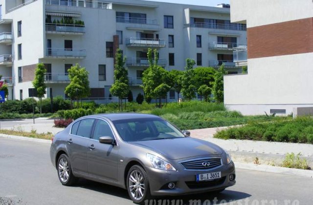 Drive-test: Infiniti G37x, samuraiul nervos