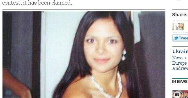 Omorata cu pietre, dupa ce a participat la un concurs de Miss