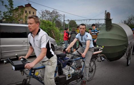 Daca pleci... ia-ti sauna cu tine!