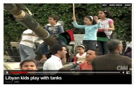  Video  Copiii libieni prefera tancurile in locul laptelului si jucariilor