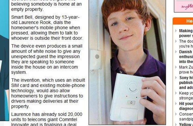 Soneria care pacaleste hotii, inventata de un pusti