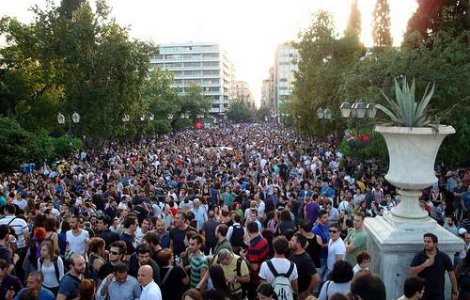 50.000 de oameni au protestat pe strazile din Atena
