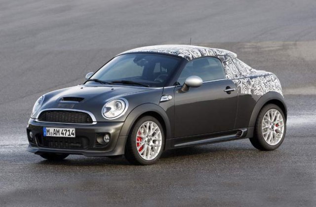 Mini ne arata noul Mini Coupe. Oficial, dar camuflat