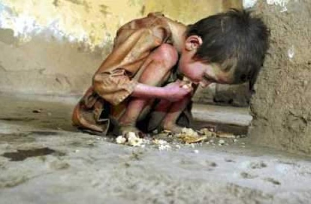 Foametea ucide mai multi oameni decat SIDA, TBC si malaria la un loc