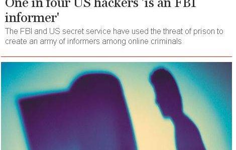 Turnatori sau genii? Un sfert din hackerii din Statele Unite sunt informatori ai FBI