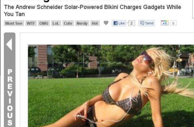 Cum iti poti incarca bateria la iPhone sau MP3 player cand stai la plaja