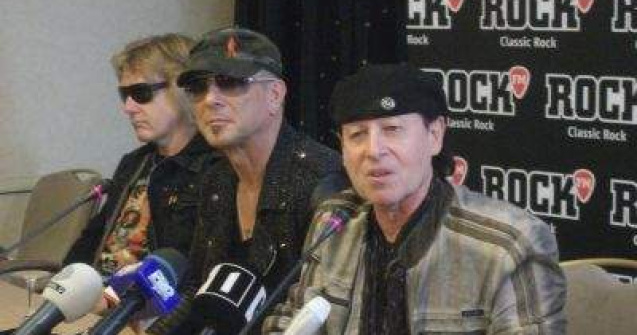  Top   Exclusiv  Scorpions a ajuns in Romania: Rock you like a hurricane