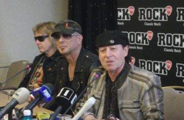 [EXCLUSIV] Scorpions a ajuns in Romania: Rock you like a hurricane