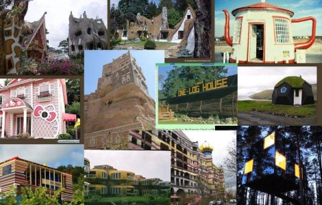  Top  Cele mai ciudate 11 case din lume