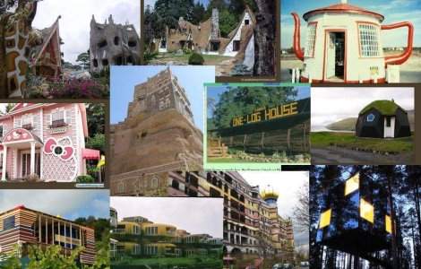  Top  Cele mai ciudate 11 case din lume