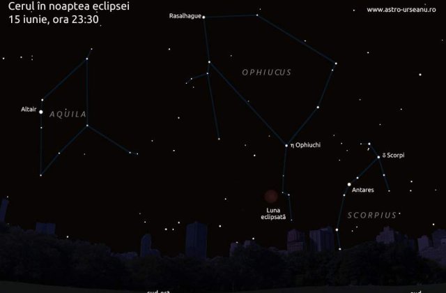 [VIDEO] O eclipsa totala coloreaza Luna in rosu