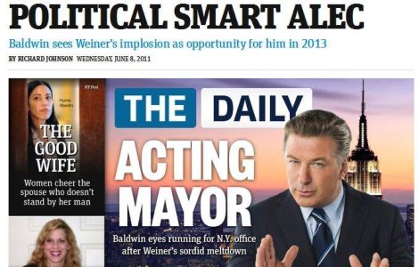 Alec Baldwin candideaza la primaria New York-ului