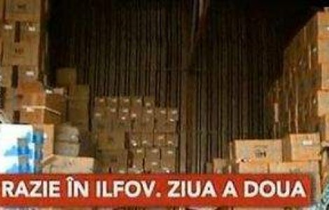  Video  Marfuri de 5 milioane de euro confiscate in Afumati