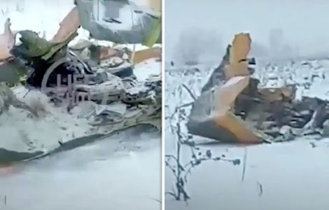 Rusia: Un avion cu 71 de persoane la bord s-a prabusit