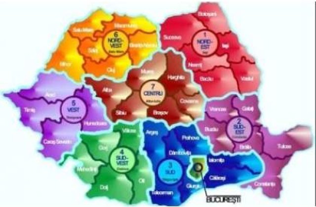 Pe cine avantajeaza reorganizarea Romaniei?