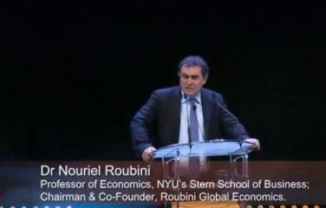Roubini: Economia mondiala, amenintata de "o furtuna perfecta", din 2013