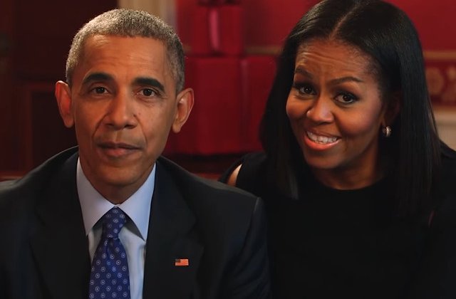 Michelle si Barack Obama si-au prezentat portretele care au suscitat polemici pe retelele de socializare/ VIDEO