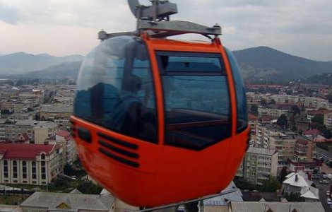 La plimbare cu telegondola prin Bucuresti