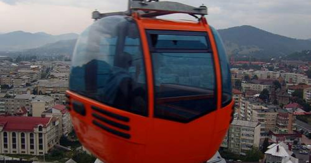 La plimbare cu telegondola prin Bucuresti
