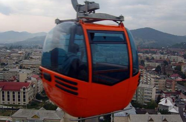 La plimbare cu telegondola prin Bucuresti