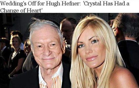 Hugh Hefner, parasit de logodnica