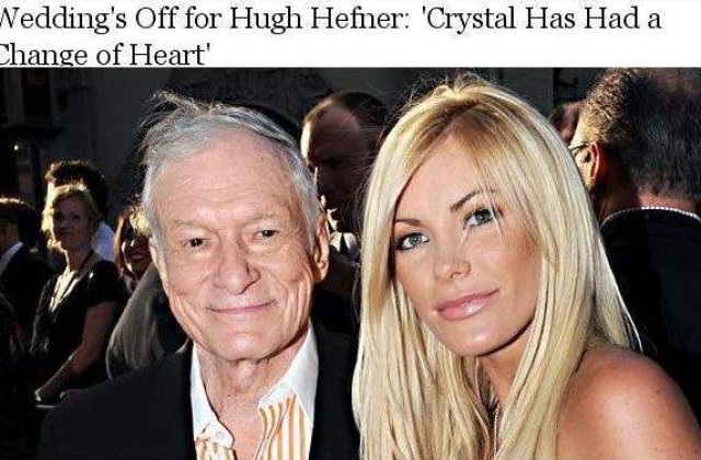 Hugh Hefner, parasit de logodnica